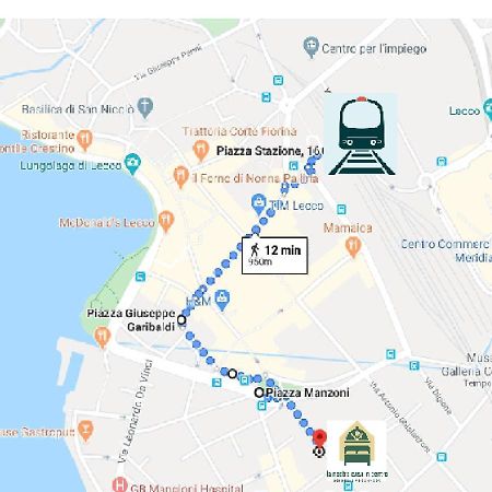 La Nostra Casa In Centro Hotel Леко Екстериор снимка